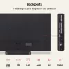 LG OLED55C6ELB.AEUD 55 colių 4K OLED televizorius, juodas, lenktas ekranas, trigubas imtuvas, 120Hz, webOS 3.0