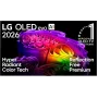 LG OLED65B68LA 65 colių 4K UHD išmanusis OLED televizorius su HDR10, Dolby Vision, webOS, 120Hz, 40W garso sistema, Magic Remote OLED65B68LA.AEUD