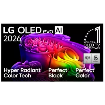 LG OLED83G61LW 83 colių OLED evo 4K Smart TV (webOS 23, α9 AI Processor Gen6, Dolby Vision/Atmos, 120Hz, G6 Gallery Design)