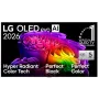 LG OLED83G61LW 83 colių OLED evo 4K Smart TV (webOS 23, α9 AI Processor Gen6, Dolby Vision/Atmos, 120Hz, G6 Gallery Design)