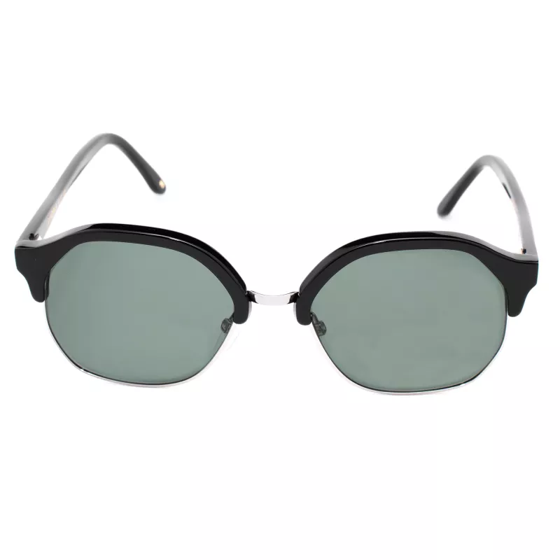 LGR Women's Zanzibar Sunglasses - Black Frame, Grey Lens, 50/12/135 mm