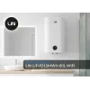 LI- elektrinis vandens šildytuvas LIN LIFVD1SMWH WI-FI 80L SMART baltas