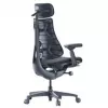 LiberNovo Omni ergonominė biuro kėdė su aktyviu atlošu ir masažo funkcija, juoda