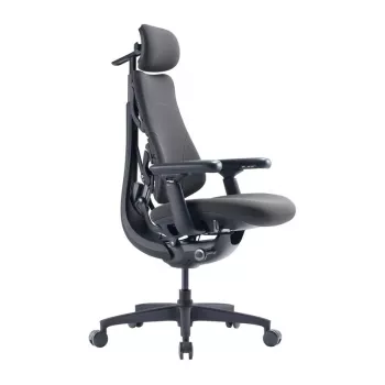 LiberNovo Omni GEN 48cm grafito maitinimo lizdas su apsauga nuo viršįtampių, 6x Schuko, 2x USB-A, 3m kabelis