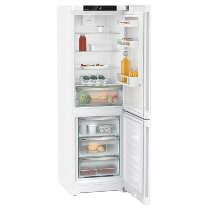 Liebherr CNd 5203 Šaldytuvas su šaldikliu, 330 L, NoFrost, Energijos klasė C, 35 dB, juodos spalvos