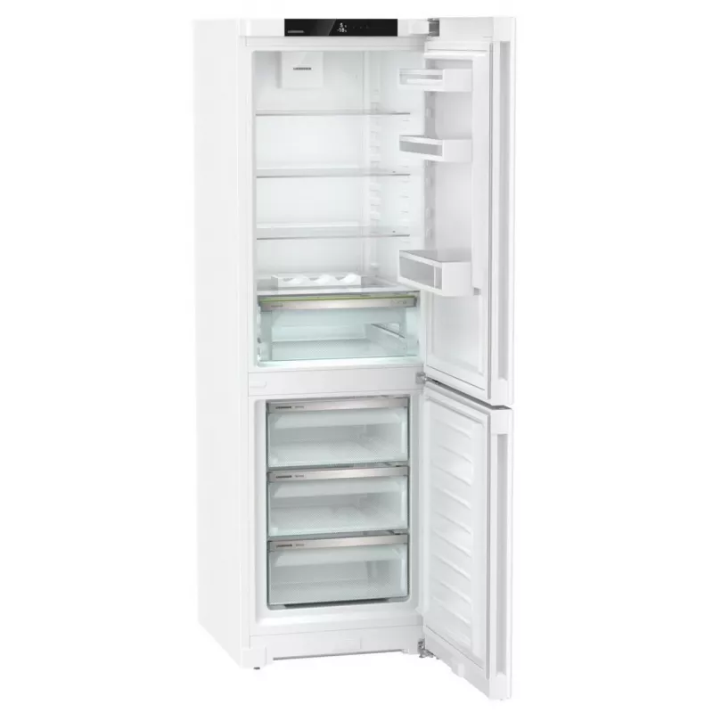 Liebherr CNd 5203 Šaldytuvas su šaldikliu, 330 L, NoFrost, Energijos klasė C, 35 dB, juodos spalvos