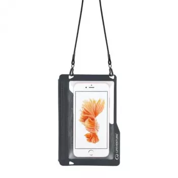Lifeventure Plus vandeniui atsparus telefono dėklas - IPX8 5m, Universal, pilkas