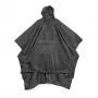 Lifeventure Travel Rain Poncho – vandeniui atsparus ripstop nailonas, juoda, vienas dydis