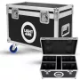 LIGHT4ME 100 SPOT RING CASE 4IN1 Flight Case, skirtas 4x judančioms galvutėms
