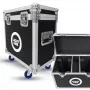 LIGHT4ME 150 SPOT RING CASE 2IN1 Flight Case, skirtas 2 judančioms galvutėms