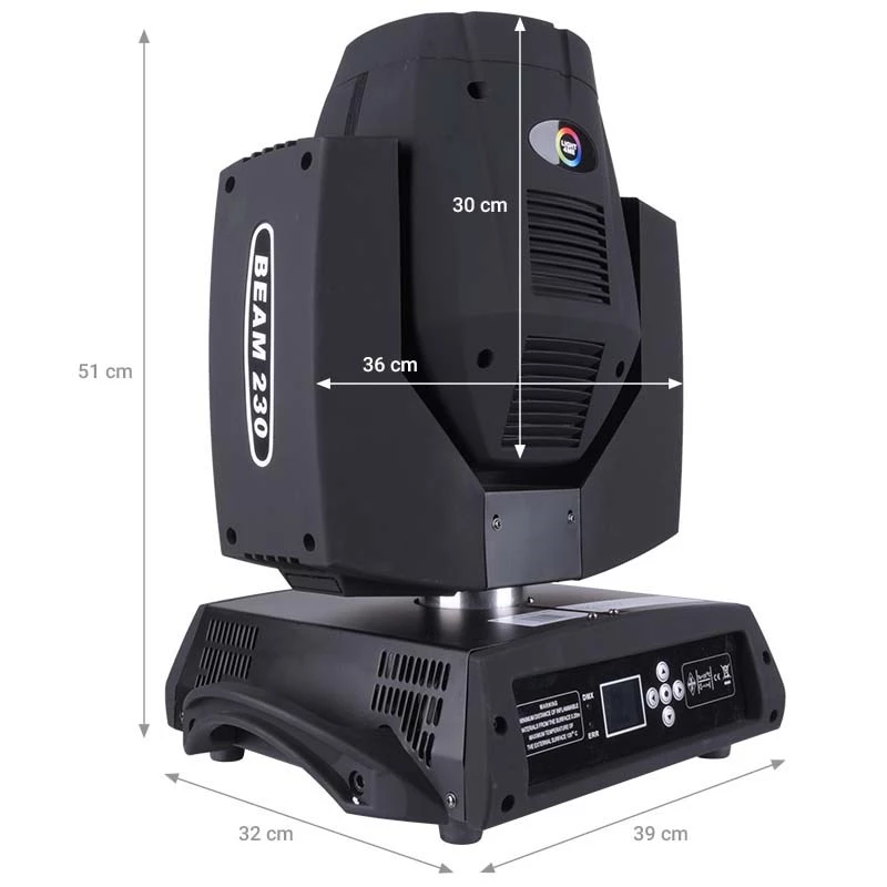 LIGHT4ME 7R BEAM 230W judantis prožektorius