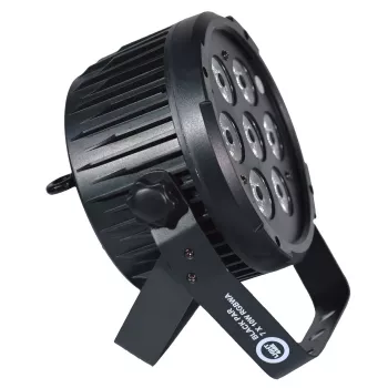 LIGHT4ME BLACK PAR 7x10W RGBWA LED galingas ir lengvas
