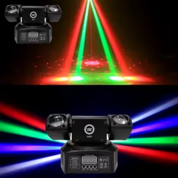 LIGHT4ME SID1 LED daugiaefektis apšvietimas 4in1 RGBWA efektas