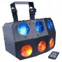 LIGHT4ME SIX EYE BEAM Strong LED Beam Effect su nuotolinio valdymo pulteliu