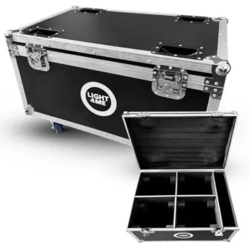 LIGHT4ME SKY WASH 18x10W CASE 4IN1 LED PAR Light Set su Flight Case