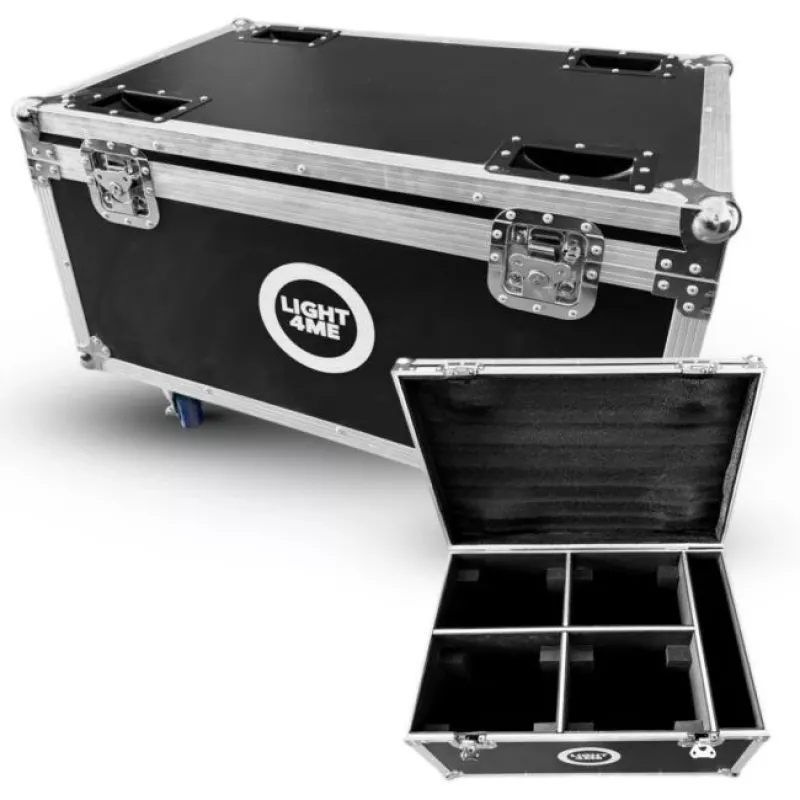 LIGHT4ME SKY WASH 18x10W CASE 4IN1 LED PAR Light Set su Flight Case