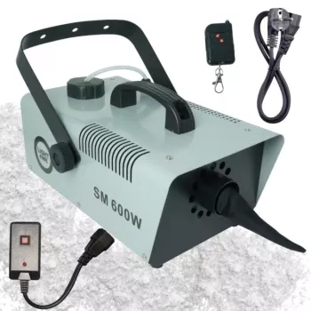 LIGHT4ME SM 600W Sniego Mašina su Laidiniu Nuotolinio Valdymo Pultu