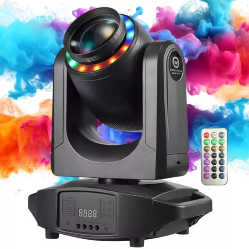 LIGHT4ME SMART BEAM 80W RING Moving Head LED