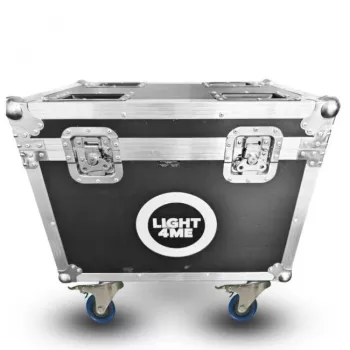 LIGHT4ME STARWASH 19x15W CASE 2IN1 Flight Case for 2 Moving Heads