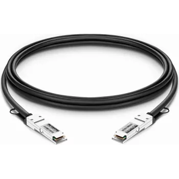 Lightwin 100G QSFP28 į QSFP28 tiesioginio prijungimo varinis kabelis, 0,5 m, suderinamas su HPE/Aruba (LWO-DAC-QSFP28-0.5M-HPE)