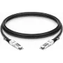 Lightwin 100G QSFP28 į QSFP28 tiesioginio prijungimo varinis kabelis, 0,5 m, suderinamas su HPE/Aruba (LWO-DAC-QSFP28-0.5M-HPE)