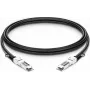 Lightwin 100G QSFP28 į QSFP28 tiesioginio prijungimo varinis kabelis, 3m, suderinamas su HPE Aruba LWO-DAC-QSFP28-3M-HPE