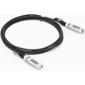 Lightwin 10G SFP+ tiesioginio prijungimo varinis kabelis, 3m, pasyvus Twinax, 10GbE, MSA suderinamas, keičiamas veikiant, mažos galios LWO-DAC-SFPP-3M