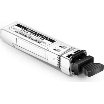 Lightwin 10G SFP+ SR optinis siųstuvas-imtuvas, 850nm, 300m, LC Duplex, MMF, DDM, pramoninis (-40°C iki 85°C), 8 vienetų rinkinys (LWO-SFPP-SR 20U)