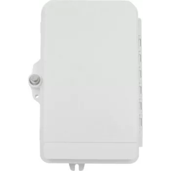 Lightwin HAK 8XSC/APC IP55 FTTx sieninė rozetė iki 8 skaidulų, SC/APC Simplex arba LC Duplex adapteriai, 8x SC/APC iš anksto įmontuoti, IP55 atsparus oro sąlygoms, sieninė skaidulų terminavimo dėžutė