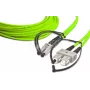 Lightwin LDP-50 LC-SC 2.0 OM5 dvigubas daugiamodis šviesolaidinis pataisymo kabelis, 1m, žalios spalvos LSZH