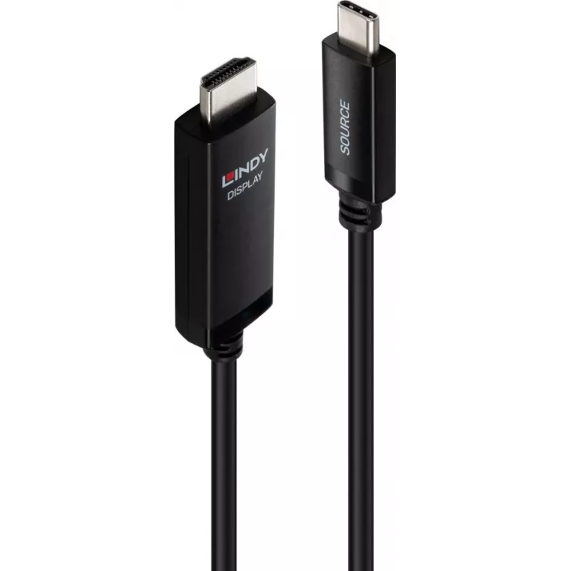 Lindy 1m USB Type C į HDMI 8K60 adapterio kabelis (43433)