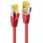 LINDY 30m Cat.7 SFTP PiMF halogenų neturintis RJ45 tinklo kabelis, raudonas 47301