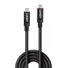 LINDY USB 3.0 Cable Type A - Type B, 0.5m, Anthracite, Triple Shielded