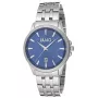 LIU JO MAN TLJ1081 Quartz Analog Watch 40mm Blue Dial Silver Mesh Bracelet
