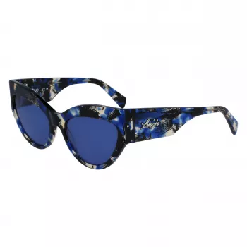 LIU JO Women LJ787S-19 Sunglasses Butterfly Cat-Eye Black Grey Gradient 55/17/140 mm