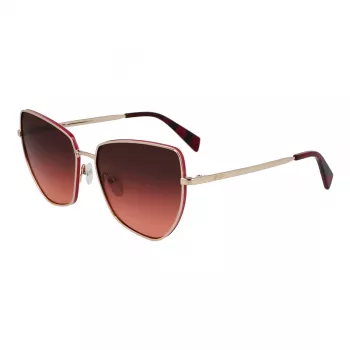 LIU JO Moteriški LJ159S5816770 Drugelio/katės akies formos akiniai nuo saulės Havana Ruda Gradient 58mm