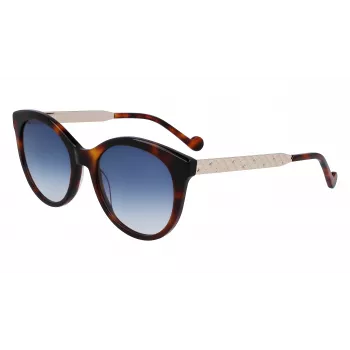 LIU JO Moteriški LJ765S-242 Drugelio/Kačių akies akiniai nuo saulės Havana 54mm