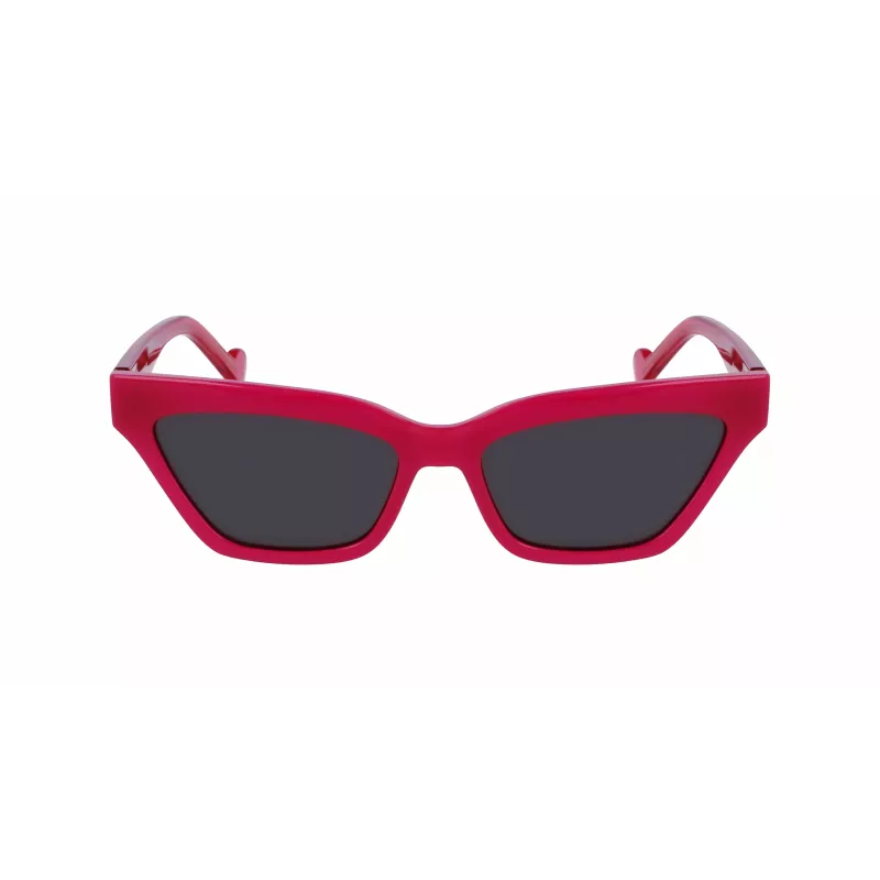 LIU JO Women's LJ781S-525 Butterfly Sunglasses Havana Acetate Brown Gradient Lens 55mm