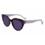 LIU JO moteriški LJ782S-516 katės akies akiniai nuo saulės - Pink Havana, Brown Gradient, 53mm