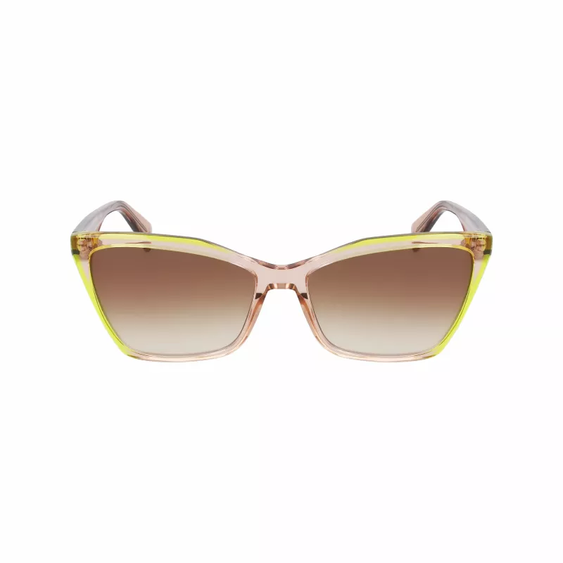 LIU JO Women's LJ796S-279 Cat Eye Sunglasses Havana Brown Gradient 58mm