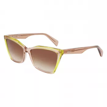 LIU JO Women's LJ796S-279 Cat Eye Sunglasses Havana Brown Gradient 58mm