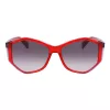LIU JO Moteriški LJ797S5715623 Drugelio katės akies akiniai nuo saulės Havana Ruda Gradient 57mm