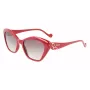 LIU JO moteriški akiniai nuo saulės LJ756S-601 Havana Acetate Brown Gradient 53mm