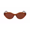 LIU JO Moteriški akiniai nuo saulės LJ767SR-216 Havana Propionate Brown Gradient 56mm
