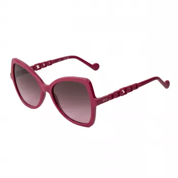 LIU JO Moteriški akiniai nuo saulės LJ774S-603 Havana Acetate Butterfly Brown Gradient UV400 57mm