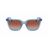 LIU JO Moteriški akiniai nuo saulės LJ780S-425 Drugelio/Kvadrato formos acetatinis rėmelis Ruda Havana Gradient lęšiai 56mm