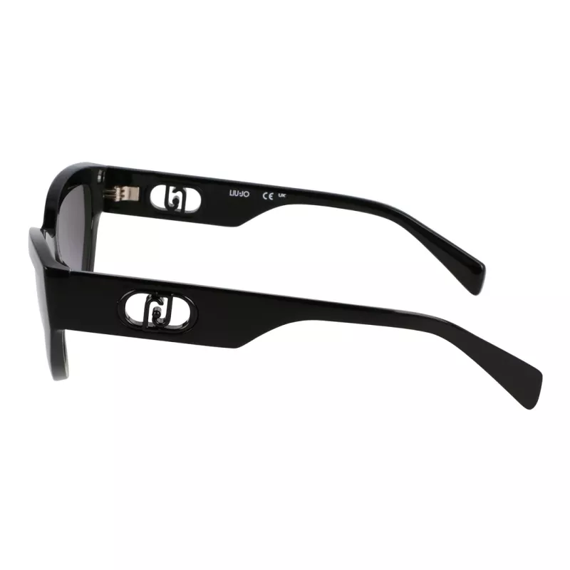 LIU JO Moteriški akiniai nuo saulės LJ800S5418001 Juodi/Pilki 54mm