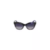 LIU JO Moteriški akiniai nuo saulės LJ804S-430 Havana Acetate Square Frame Brown Gradient Lens 54mm