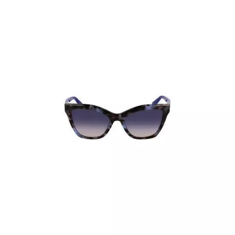 LIU JO Moteriški akiniai nuo saulės LJ804S-430 Havana Acetate Square Frame Brown Gradient Lens 54mm