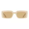 LIU JO Moteriški akiniai nuo saulės LJ806S5221272 - Geometrinis acetatinis rėmelis, UV400 apsauga, 52 mm